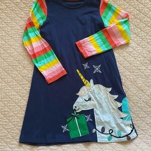 Amazon Kids Unicorn Dress with Rainbow Sleeves
